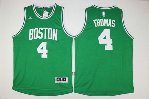 Maillot De Basket Boston Celtics Isaiah Thomas 4 Tissus Sportif Fans Edition Vert
